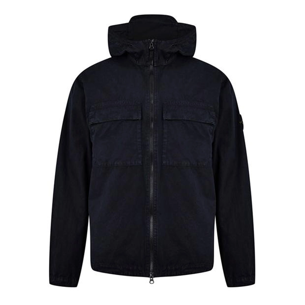 Stone Island Stone Overshirt Sn42 - Blue
